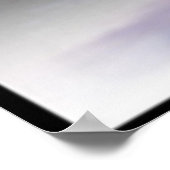 カボチャ失ったパッチコラージュの白い靴 ポスター (角)