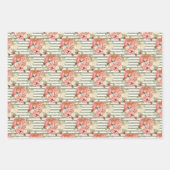 カボチャ子供の誕生日ベビーガールシャワーギフトの好意 ラッピングペーパーシート (正面)