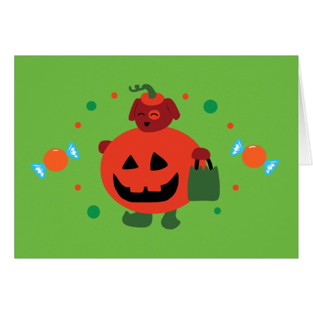 カボチャ子犬 (正面横)