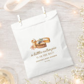 カボチャ小さなかわいこちゃんパイは途中の赤ちゃんシャワー フェイバーバッグ (クリップ留めされた状態)