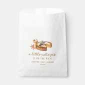 カボチャ小さなかわいこちゃんパイは途中の赤ちゃんシャワー フェイバーバッグ (正面)