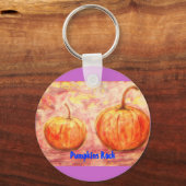 カボチャ岩 キーホルダー (正面)