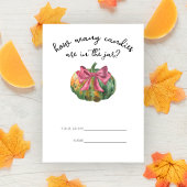 カボチャ弓いくつキャンディゲームを推測 エンクロージャーカード