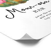 カボチャ弓ベビーシャワーモモモザバー ポスター (角)