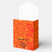 カボチャ彫りの可愛いジャック・オ・ランタンのハロウィーン フェイバーボックス (オープン)