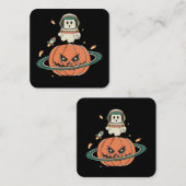 カボチャ惑星 スクエア名刺 (正面/裏面)