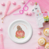 カボチャ感謝祭デザート付きリス ペーパープレート (パーティー)