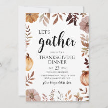 カボチャ感謝祭パーティーを集めよう