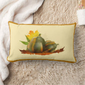 カボチャ感謝祭 ランバークッション (ブランケット)