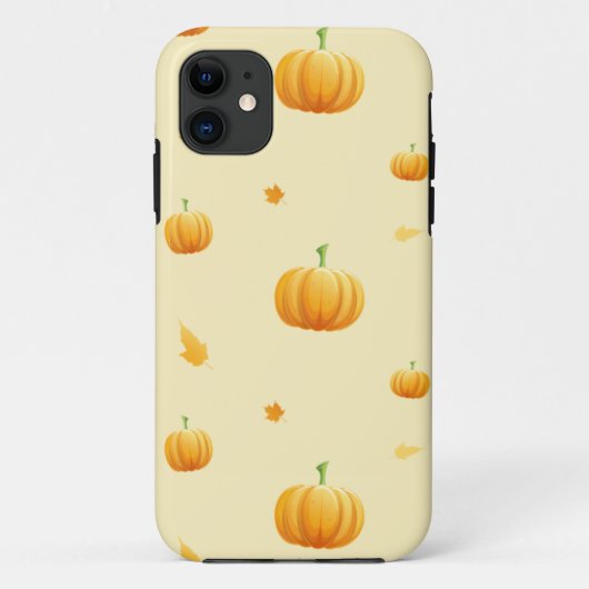 カボチャ感謝祭 Case-Mate iPhoneケース (裏面)