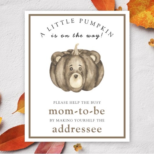 カボチャ救済ンベア忙し-Mom-to-Be ポスター