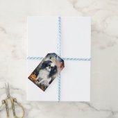 カボチャ日本のの怖いハロウィーンチン ギフトタグ (より糸付き)