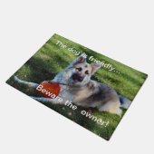 カボチャ時間 ドアマット (アングル)