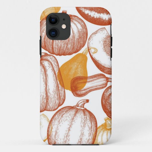 カボチャ柄 Case-Mate iPhoneケース (裏面)