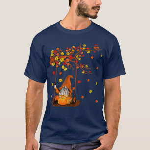 カボチャ格言秋秋かわいいハロウィーンサンクスギ Tシャツ