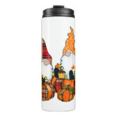 カボチャ格言秋秋かわいいハロウィーン タンブラー (正面)