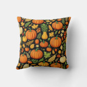 カボチャ模様の収穫日秋の装飾 クッション (裏面)