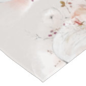 カボチャ模様秋フローラ水彩 テーブルクロス (アングル)