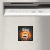 カボチャ毛の猫 マグネット (インサイチュ (食洗機))