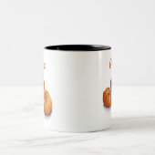 カボチャ水彩マグ ツートーンマグカップ (中央)