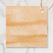 カボチャ水色ありがとう秋ベビーシャワーファボ フェイバータグ (裏面)