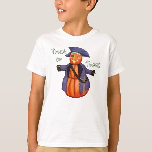 カボチャ海賊 Tシャツ (正面)