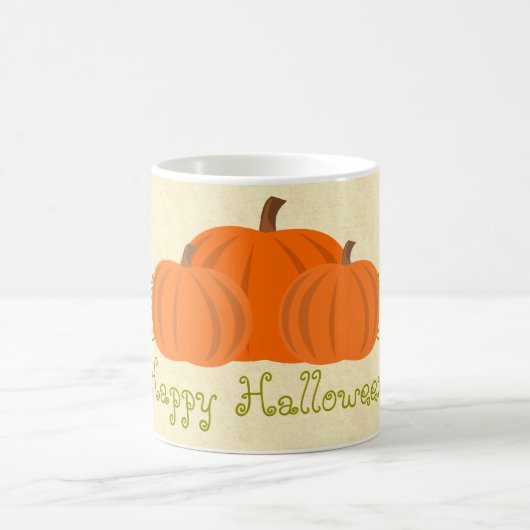 カボチャ渦巻きハロウィーンマグ コーヒーマグカップ (中央)