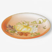 カボチャ灯 ペーパープレート (アングル)