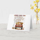 カボチャ狩りクルー カード (黄色い花)