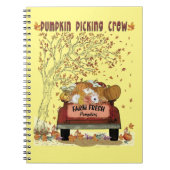 カボチャ狩りクルー ノートブック (正面)