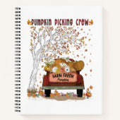 カボチャ狩りクルー ノートブック (正面)