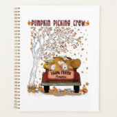 カボチャ狩りクルー プランナー手帳 (正面)