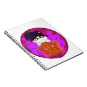 カボチャ猫 ノートブック (右側)