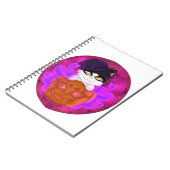 カボチャ猫 ノートブック (左側)