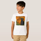 カボチャ猫 Tシャツ (正面フル)