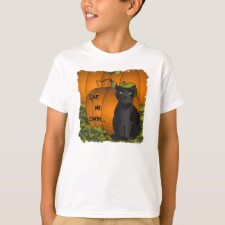 カボチャ猫 Tシャツ