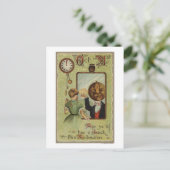 カボチャ男を見る鏡 ポストカード (スタンド正面)