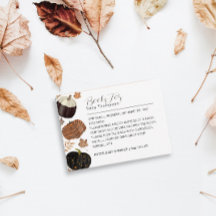 カボチャ男女兼用のブックリクエスト赤ちゃんシャワー