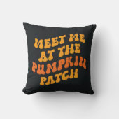 カボチャ畑で会う クッション (正面)