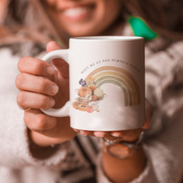 カボチャ畑で会う |秋の虹 マグカップ