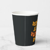 カボチャ畑で会う 紙コップ (右)