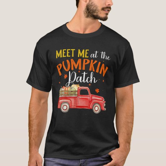 カボチャ畑で会う Tシャツ (正面)