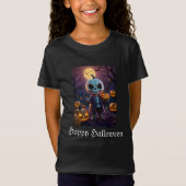 カボチャ畑のスケルトン仲間 Tシャツ (正面)