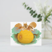 カボチャ畑のリス ポストカード (スタンド正面)