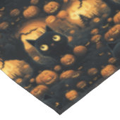 カボチャ畑の猫 テーブルクロス (アングル)