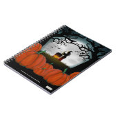 カボチャ畑の魔力のある夜 ノートブック (左側)