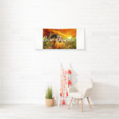 カボチャ畑トウモロコシ 横断幕 (インサイチュ)