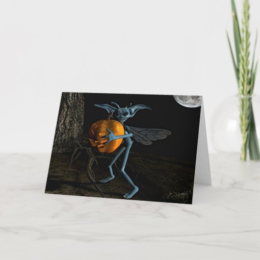 「カボチャ盗人」カード カード (正面)