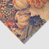 カボチャ秋オレンジ葉ズデジタル絵画ズ 薄葉紙 (詳細)