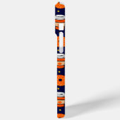 カボチャ秋ドーナツ&コーヒーサンクスギビングブルー Case-Mate iPhoneケース (裏面 / 左)